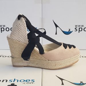 M-20 Aranda Crudo cintas Negro  Piso Triple Evita Natural