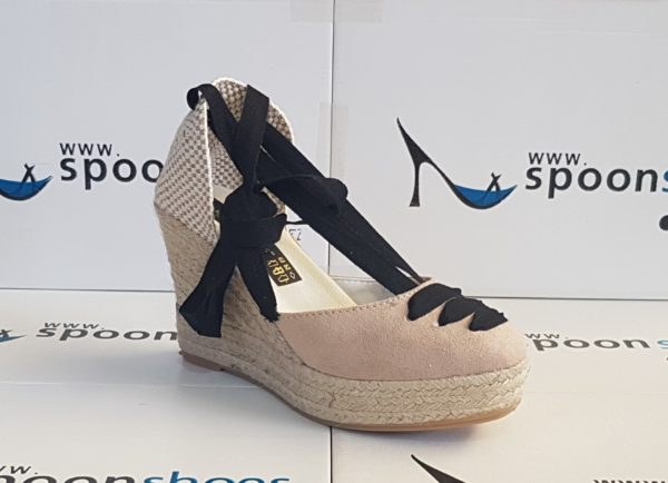 M-20 Aranda Crudo cintas Negro  Piso Triple Evita Natural - Imagen 2
