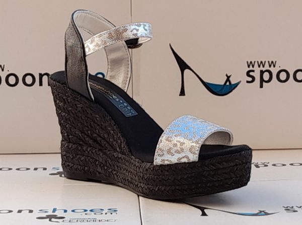 M-35  R-2075 Plata / Soleil Negro  Piso Triple Evita Negro - Imagen 2